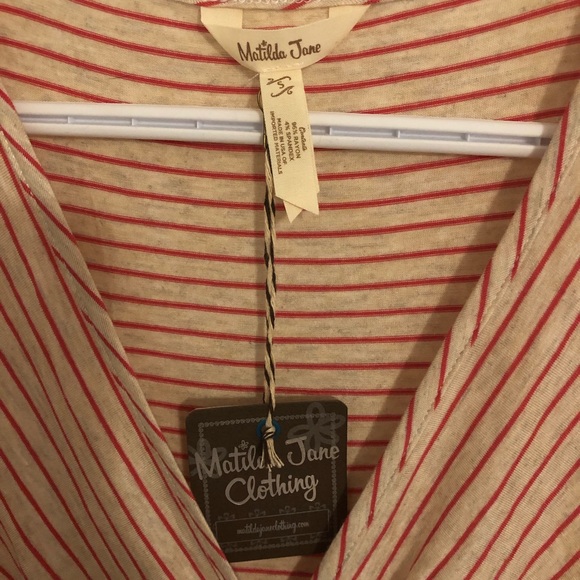 Matilda Jane Take the Wheel Surplice Tank - Picture 6 of 6